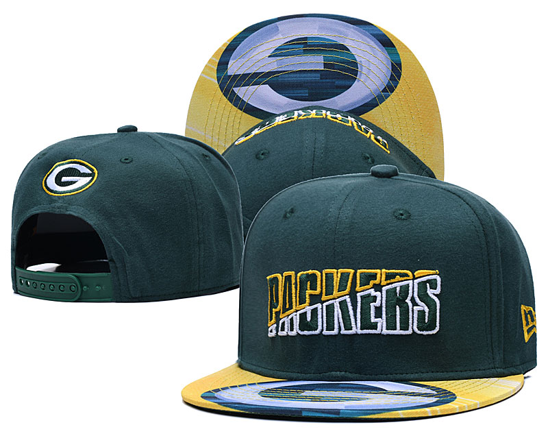 Green Bay Packers Stitched Snapback Hats 006